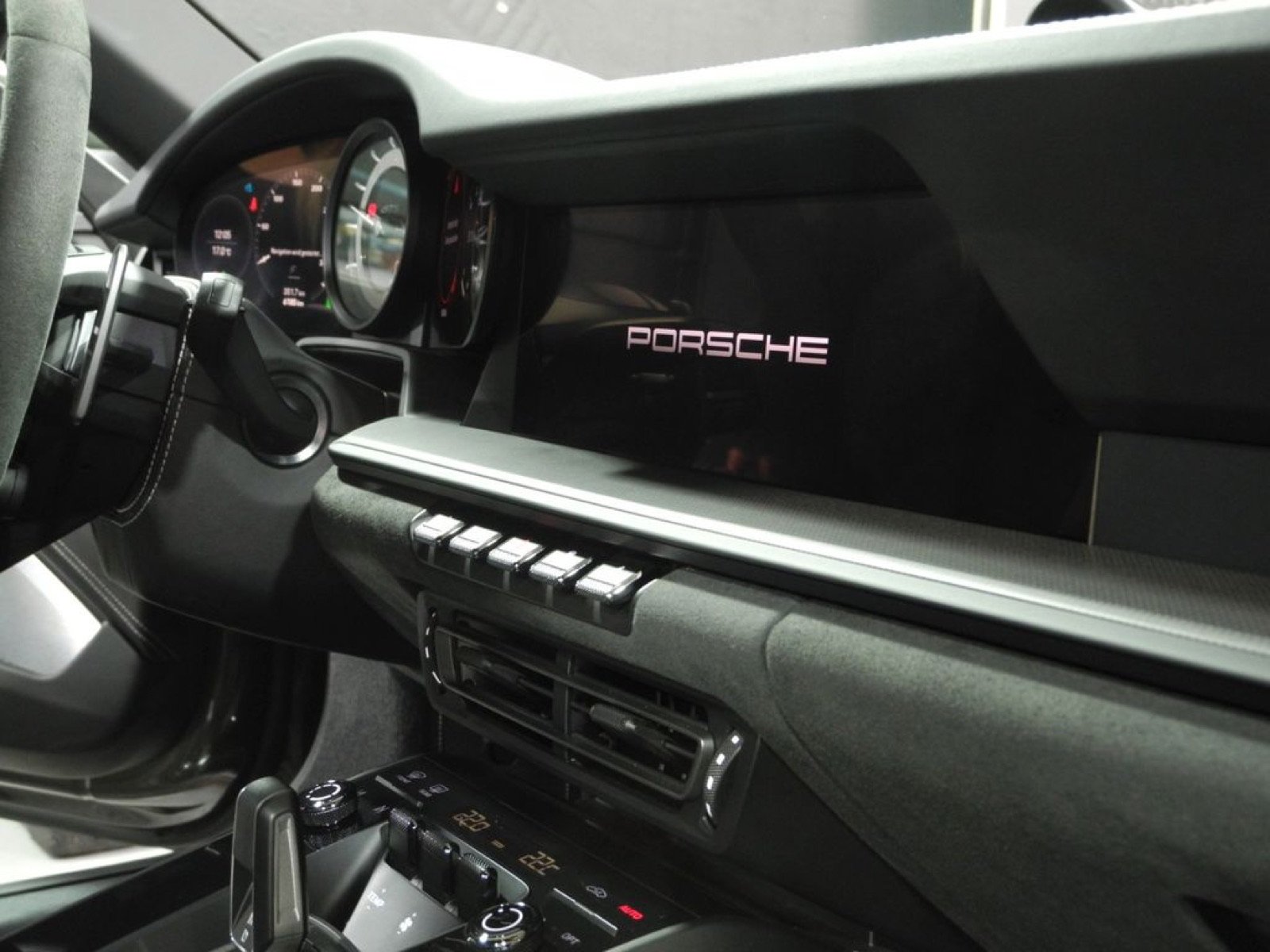 Porsche 992 GTS, Innenraum Kreide