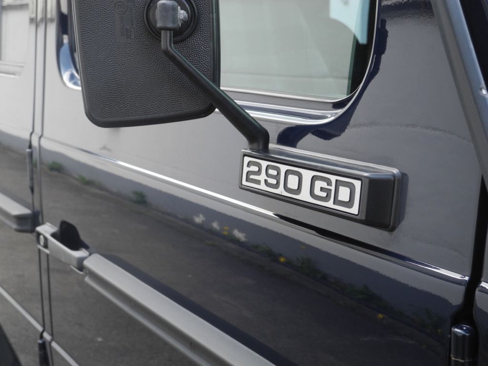 Mercedes-Benz G 290 GD, Schriftzug 290 GD