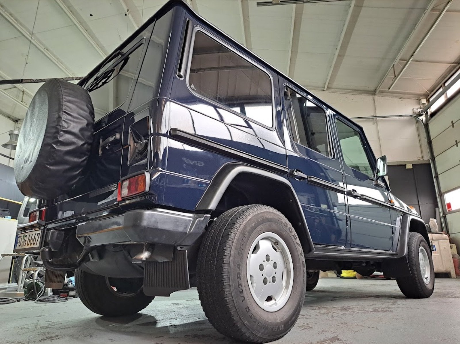 Mercedes-Benz G 290 GD, Heckansicht
