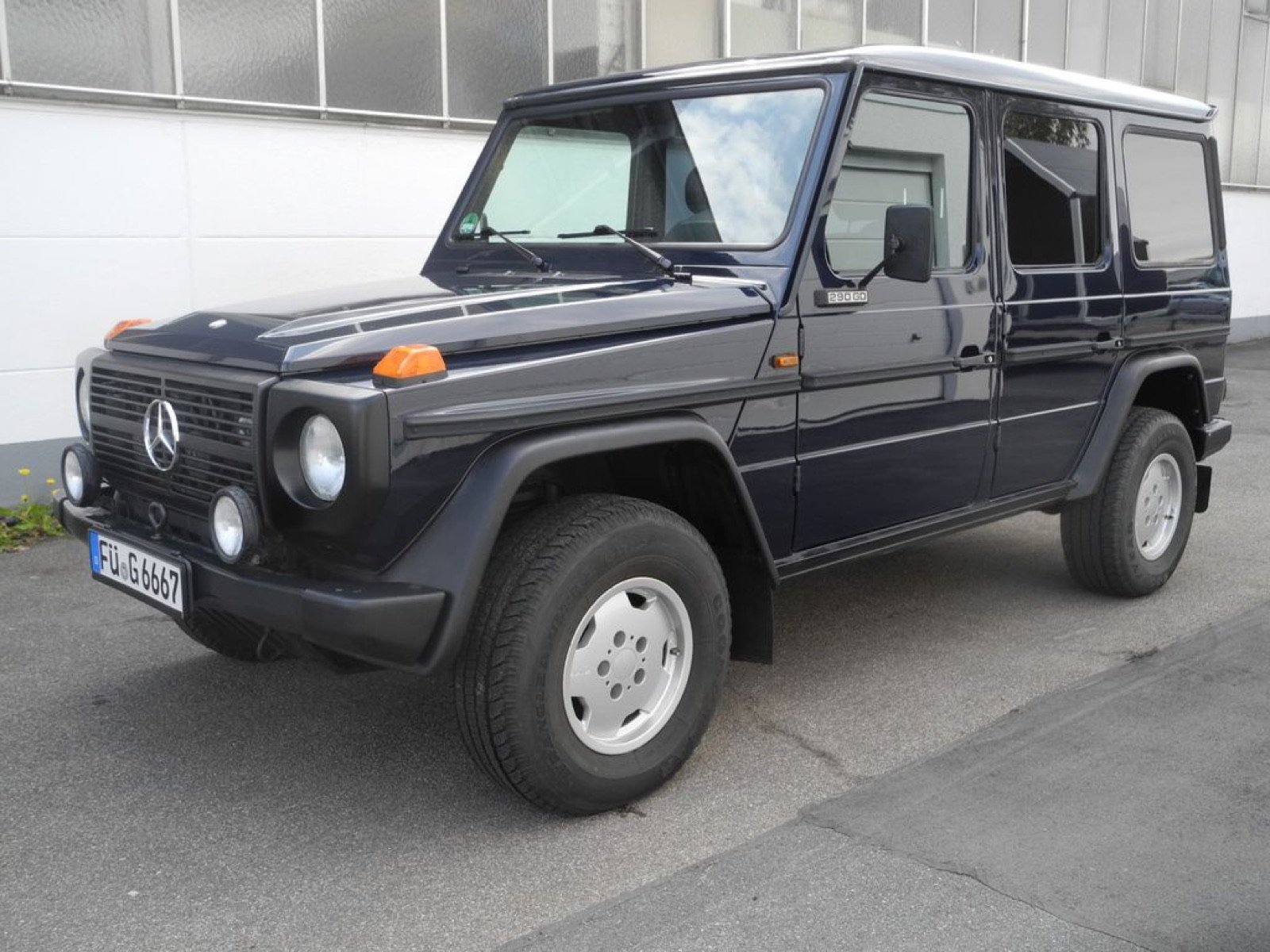 Mercedes-Benz G 290 GD, Detailansicht