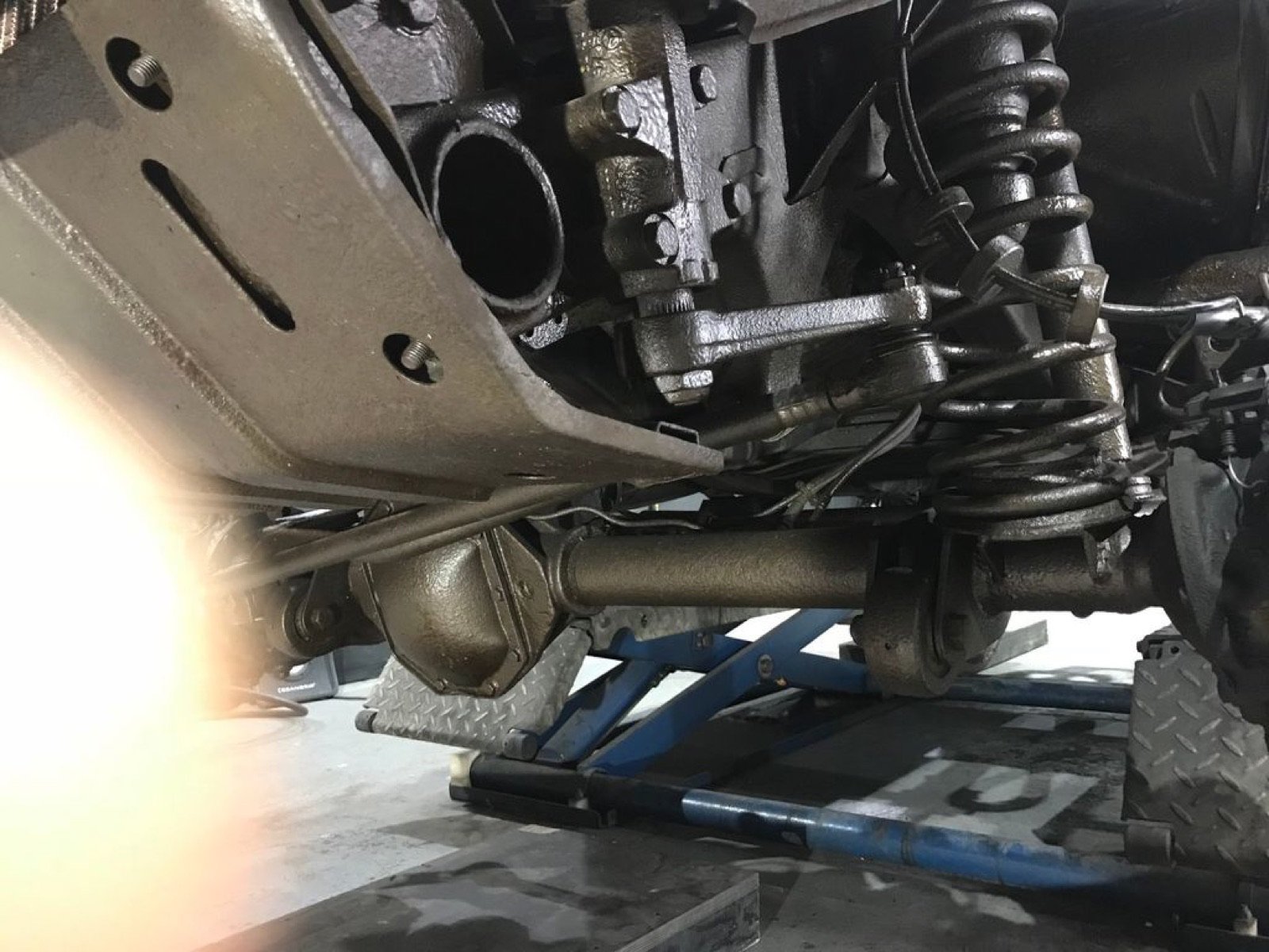 Steyr-Puch G 230 GE, Detailansicht