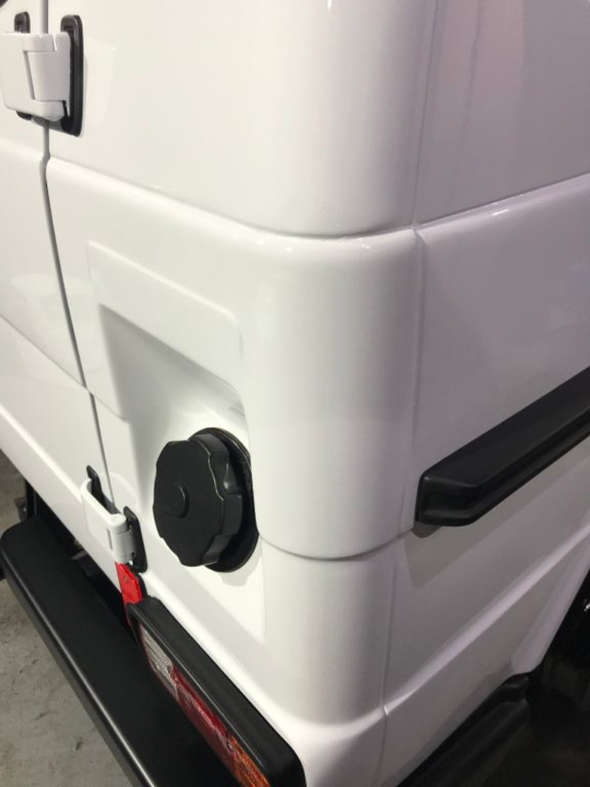 Steyr-Puch G 230 GE, Detailansicht